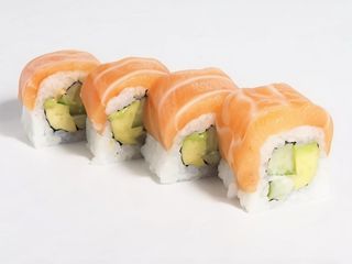 63.  Salmón Uramaki (8 Uds.)