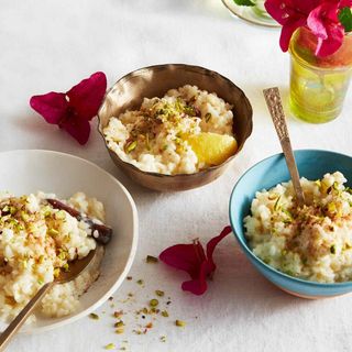 Pistachio Rice Pudding