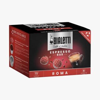 Bialetti Originale Capsula in Alluminio Roma - 72 pezzi