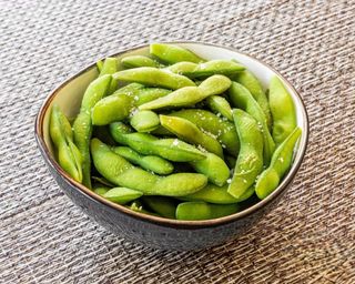 Edamame com Pedras de Flor de Sal