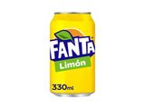 Fanta Limón lata 330ml.