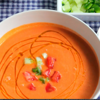 Gazpacho casero 