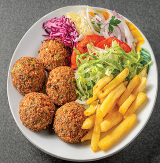 Talerz falafel vege duży