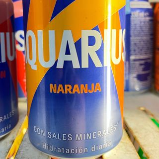 Aquarius Naranja lata 330ml.