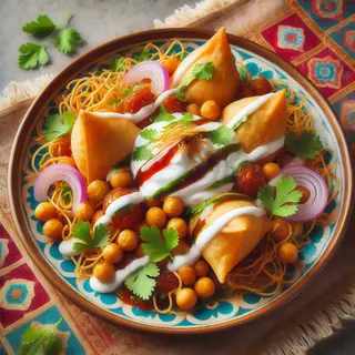 Samosa Chat