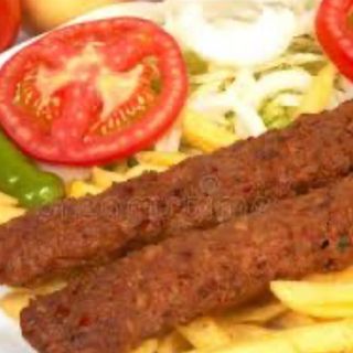 Plato de seekh kebab 