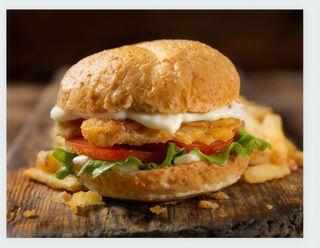 Hamburguesa de pollo