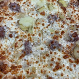 Salsiccia e patate tonda