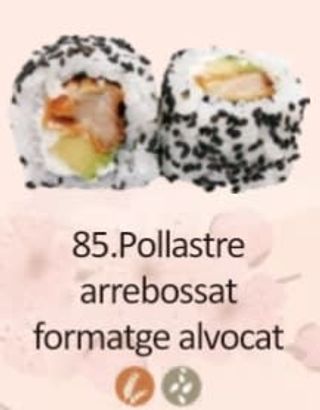 85. Pollastre Arrebossat Formatge Alvocat (8 Uds.)