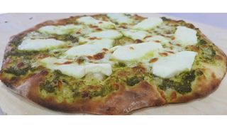 Mankushe halloumi & pesto