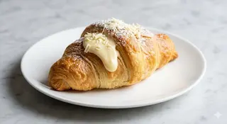 Cornetto cioccolato bianco