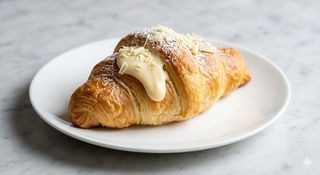 Cornetto cioccolato bianco