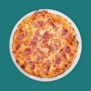 Pizza bacón (pequeña)