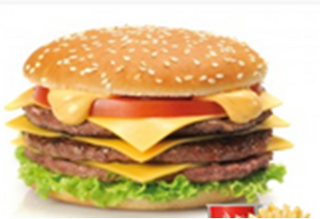 Triplo cheeseburger