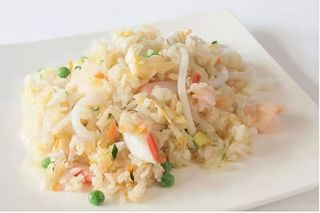 30A.Riso con frutti di mare alla piastra