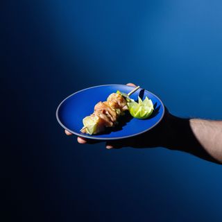 Spiedini di pollo in salsa alla cubana - 2 pezzi