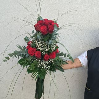 Poklon buketa svježa-17 ruža