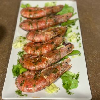 Gambones A La Plancha