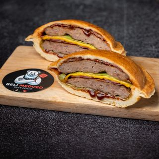 Saturn Double BBQ Bacon Burger 