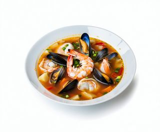 Cazuela de mariscos