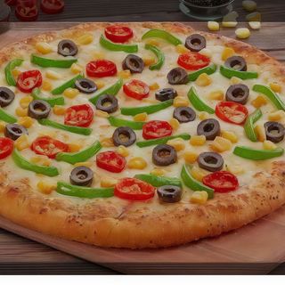 Pizza De Gambas (Familiar)