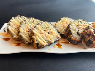 P7 Futomaki dorato granchio  - 6 pezzi