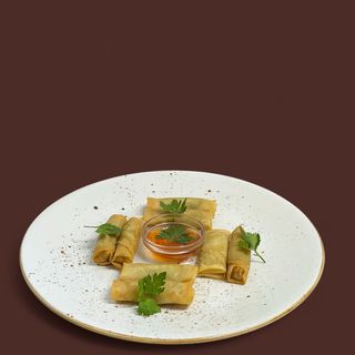 Tempura de rollitos primavera (8 uds.)