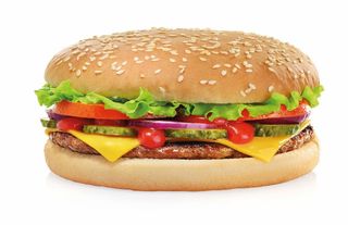 Kebab burger