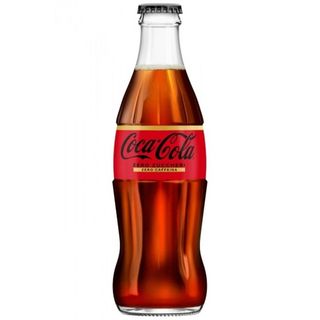 Coca cola zero zuccheri e zero caffeina vetro 33 cl