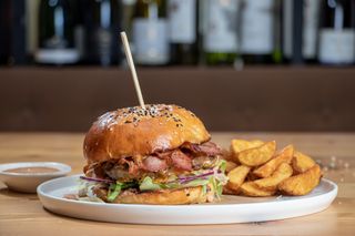 *Cheesy Bacon Burger*