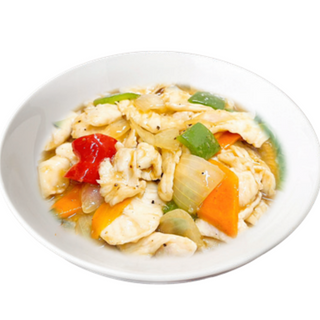 34A Pollo al pepe nero e cipolla