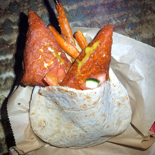 Pita de Queso Halloumi con Miel y Mostaza 