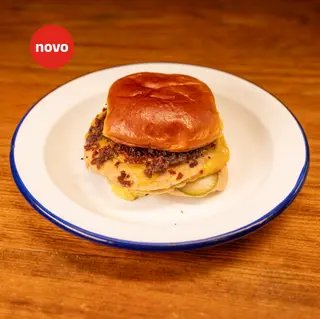 Double Smash Chicken Burger