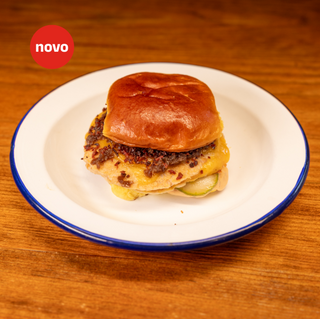 Double Smash Chicken Burger