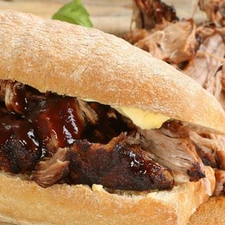 Bocadillo de pulled pork