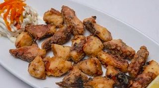 Pulpo Con Ensaladilla Rusa