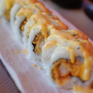 Mango Langostino Tempurizado