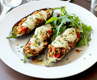 Bakłażan faszerowany