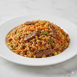 Arroz Frito Con Ternera