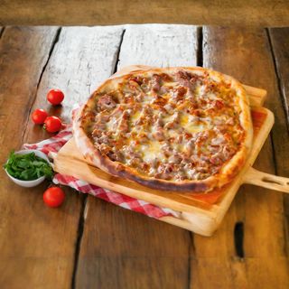 Pizza viande hachée