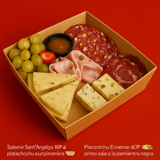 Gran Tabla Mixta de Embutidos y Quesos Sicilianos (2–4 personas)