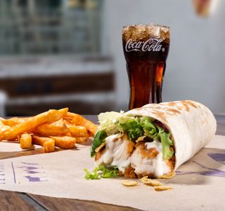 Menú Burrito Normal 