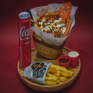 Menú Pita Kebab XL