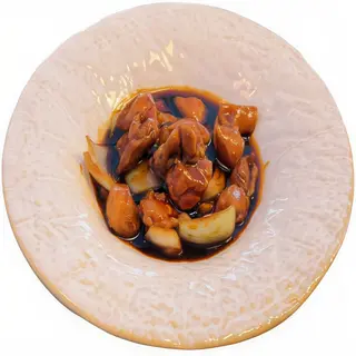 POLLO CON SALSA JAPONES (TERIYAKI)