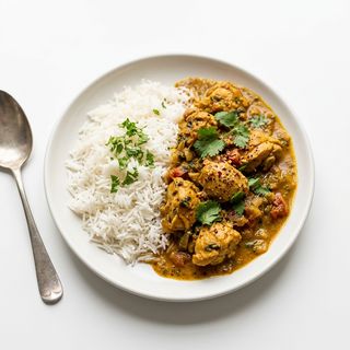 Chicken Curry with Rice