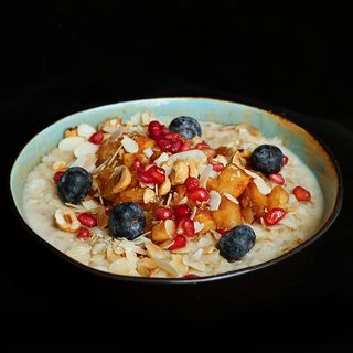 Owsianka z masłem orzechowym