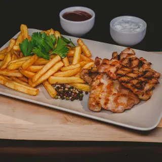 Meniu grill pulpă de pui