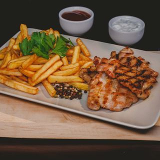 Meniu grill pulpă de pui