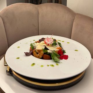 Салат Цезар з креветками