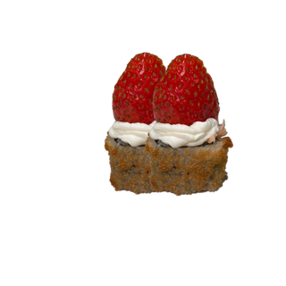 121. Maki Fritos Con Fresa (8 Pzs.)